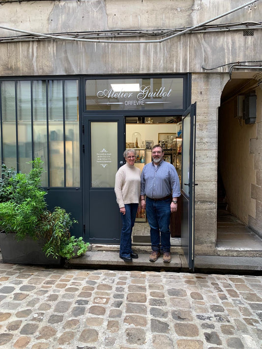 Christophe et Isabelle Guillot, artisans et restaurateurs d'objet d'art