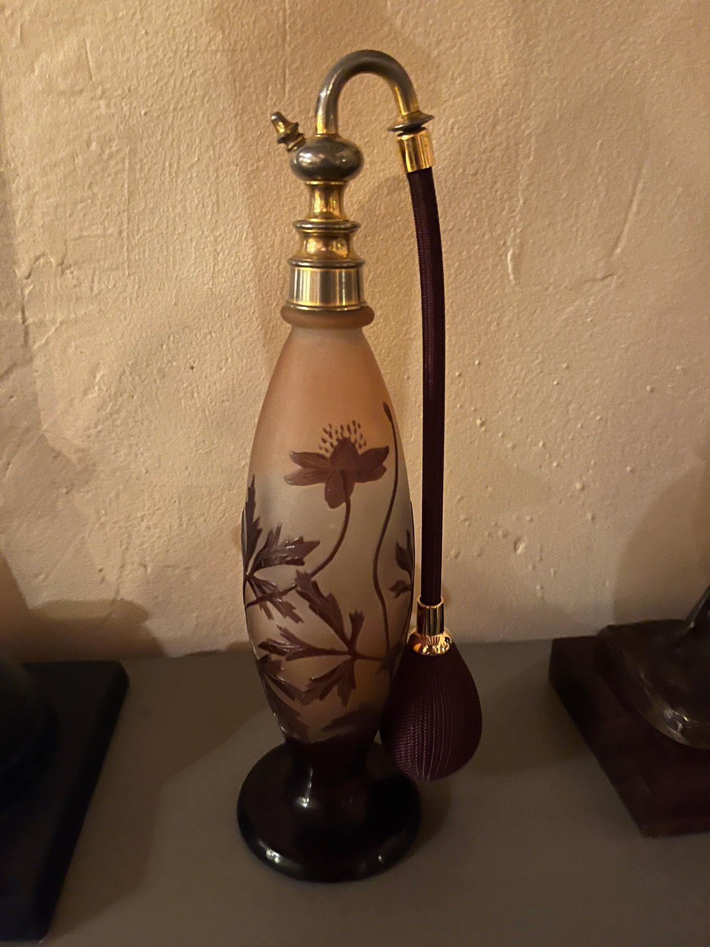 Vaporisateur à parfum Art Nouveau Gallé