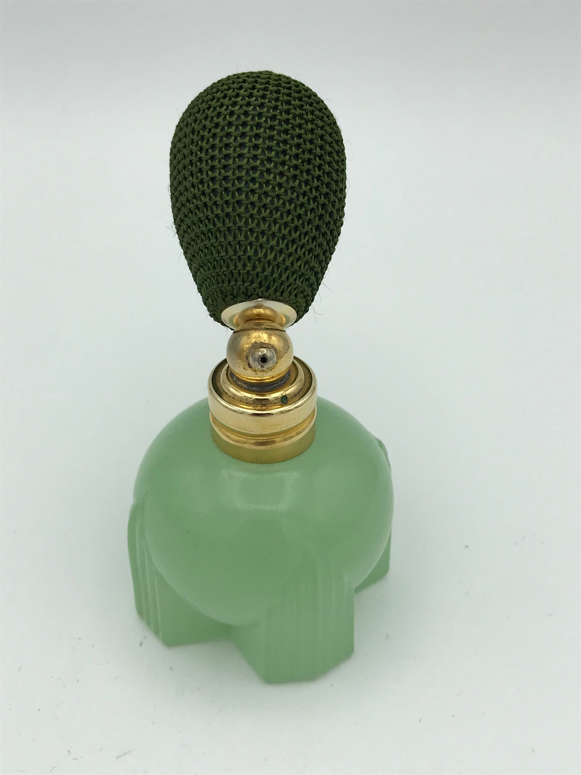 Vaporisateur à parfum Art déco de petite taille vert - Premium Vaporisateur à parfum from Atelier Guillot - Just €145! Shop now at Atelier Guillot
