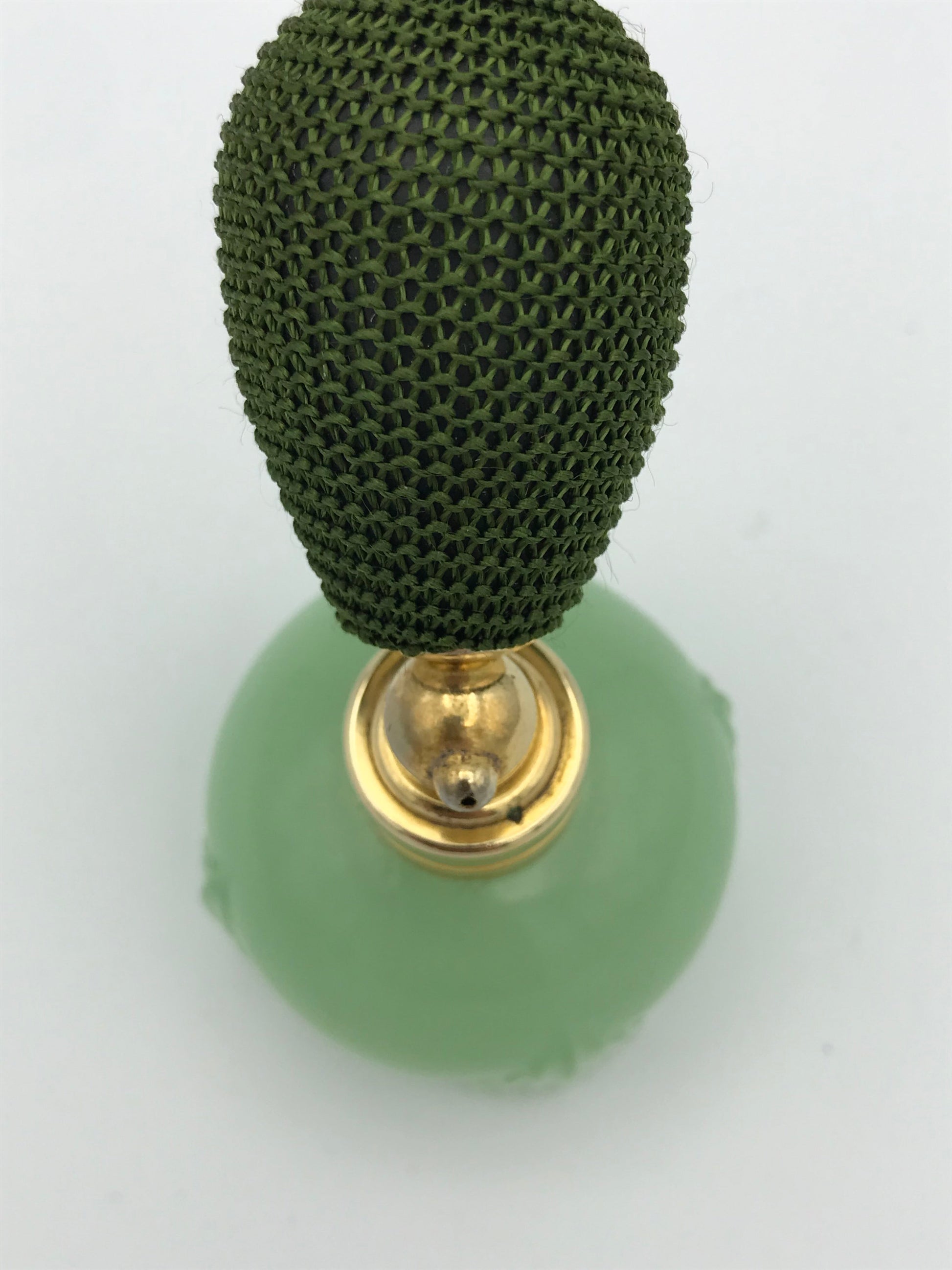 Vaporisateur à parfum Art déco de petite taille vert - Premium Vaporisateur à parfum from Atelier Guillot - Just €145! Shop now at Atelier Guillot