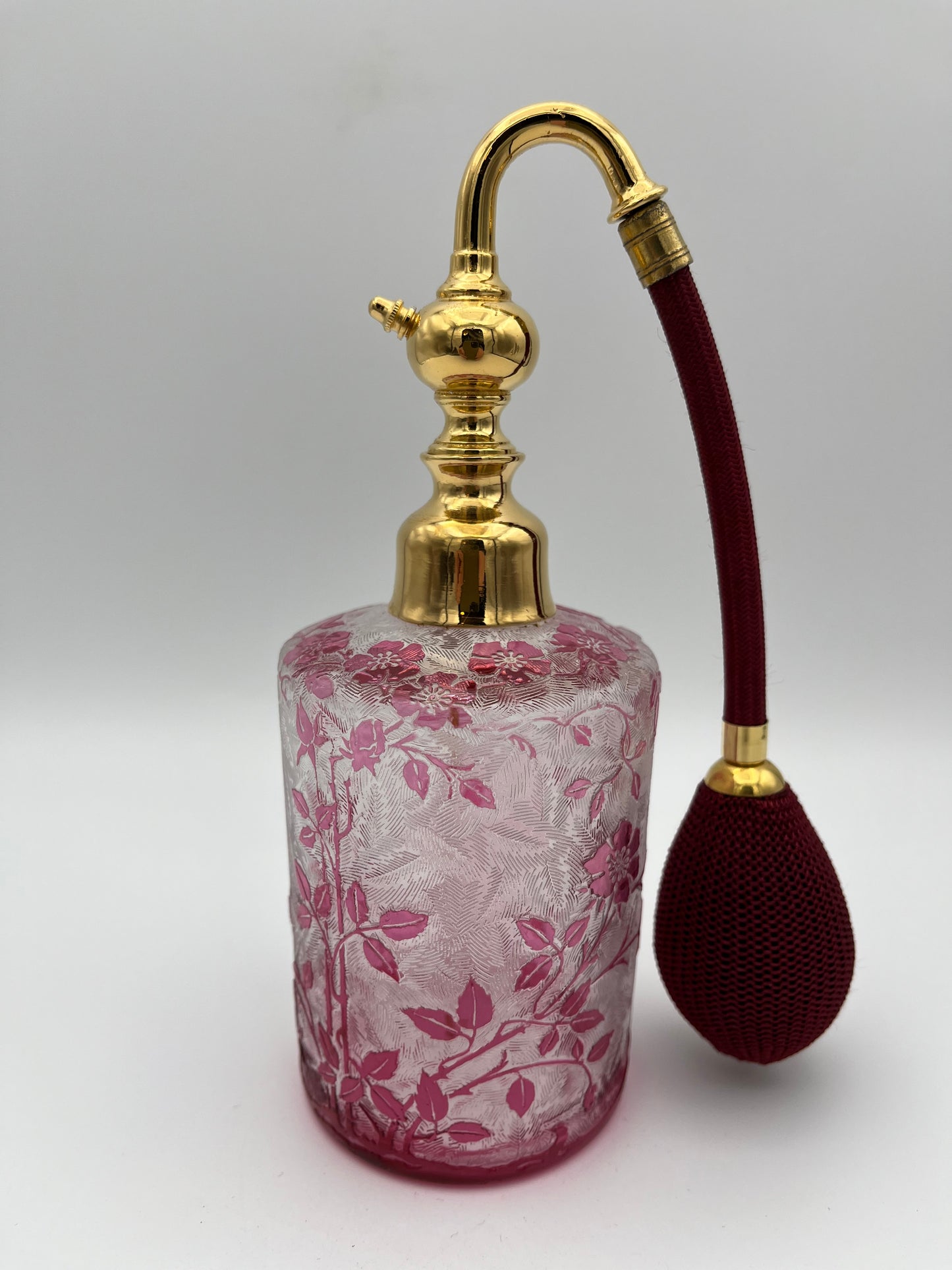 Vaporisateur à parfum Baccarat, modèle églantier