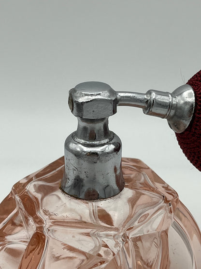Vaporisateur à parfum verre rose