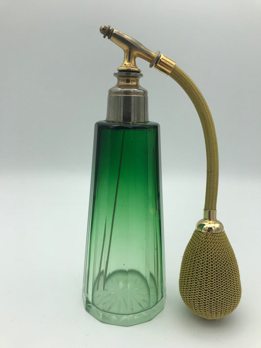 Vaporisateur à parfum cristal vert - Premium  from Atelier Guillot - Just €320! Shop now at Atelier Guillot