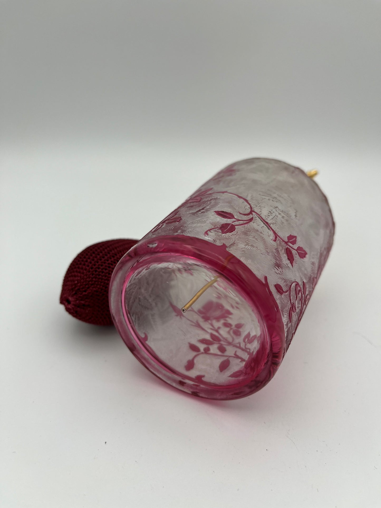 Vaporisateur à parfum Baccarat, modèle églantier