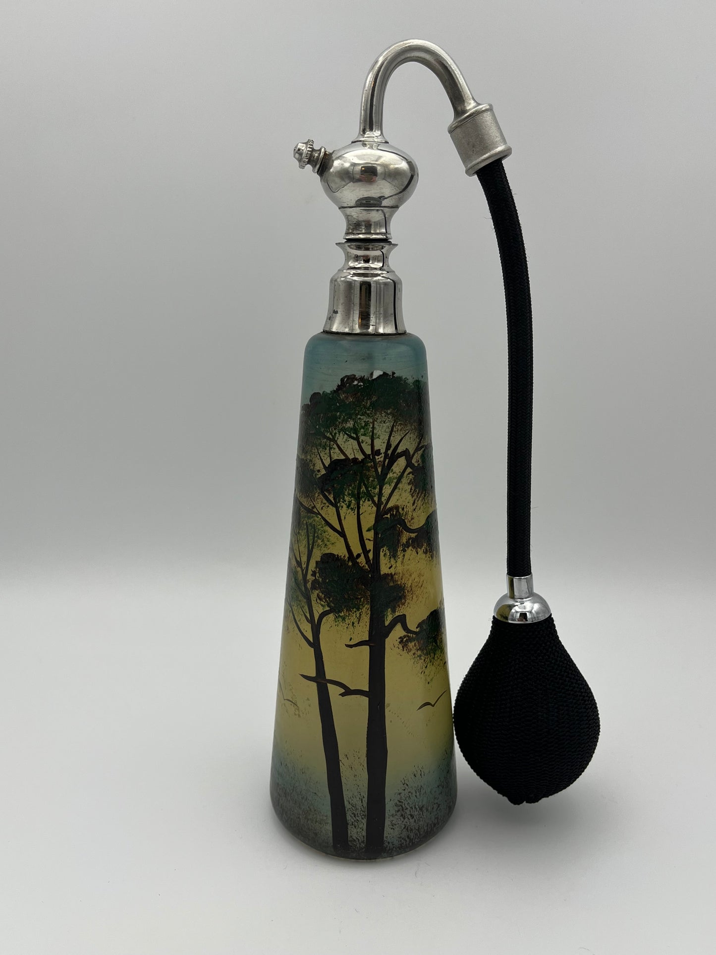 Vaporisateur à parfum verre peint