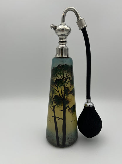 Vaporisateur à parfum verre peint