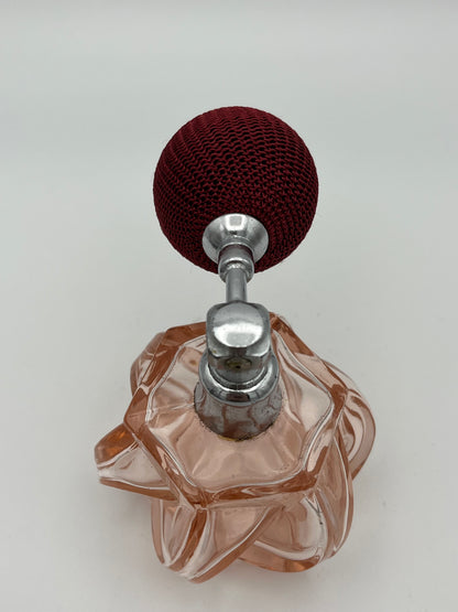 Vaporisateur à parfum verre rose
