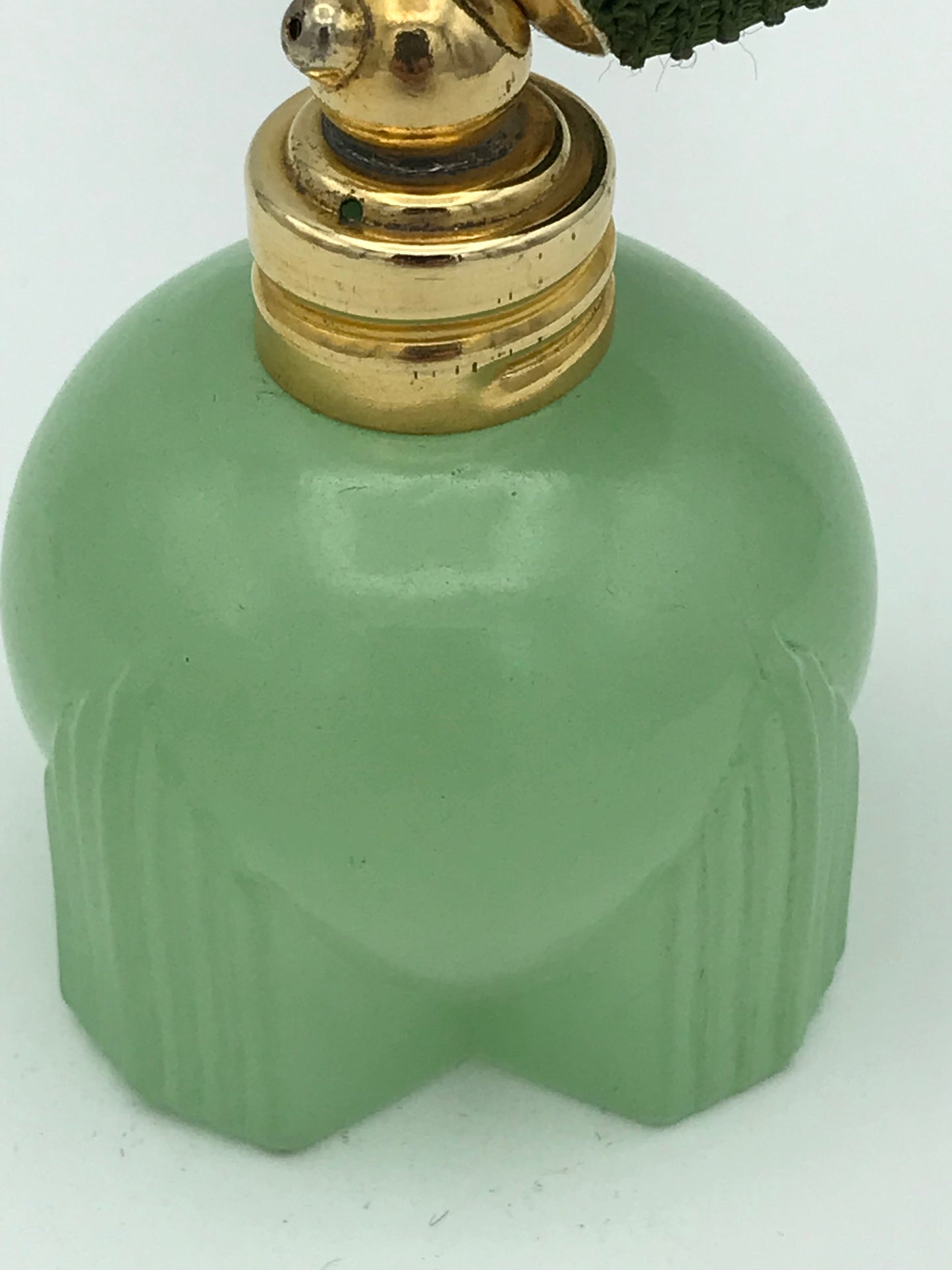 Vaporisateur à parfum Art déco de petite taille vert - Premium Vaporisateur à parfum from Atelier Guillot - Just €125! Shop now at Atelier Guillot